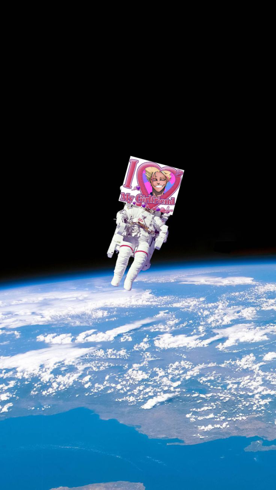 BYE IM IN SPACE NOW
