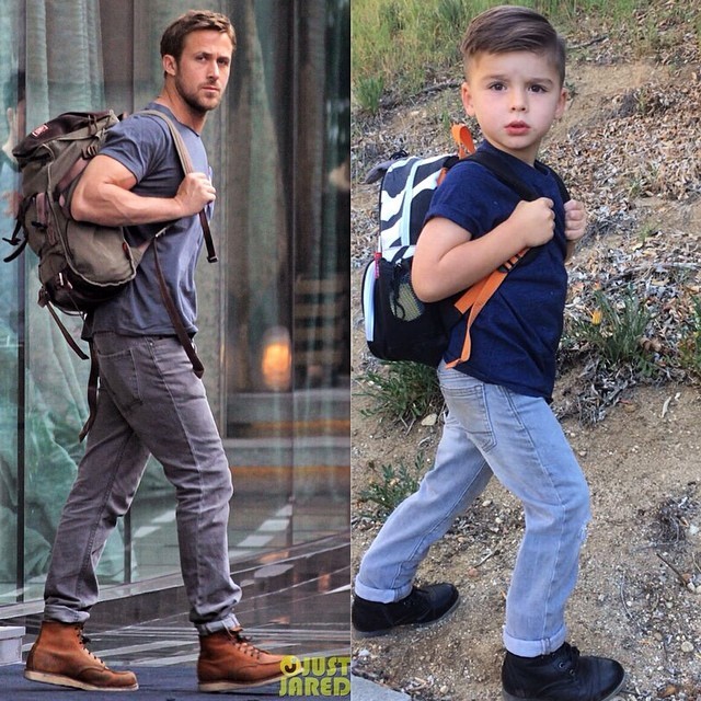 trendingly:  This 4-Year-Old Instagram Star Steals Famous Dudes’ Styles 