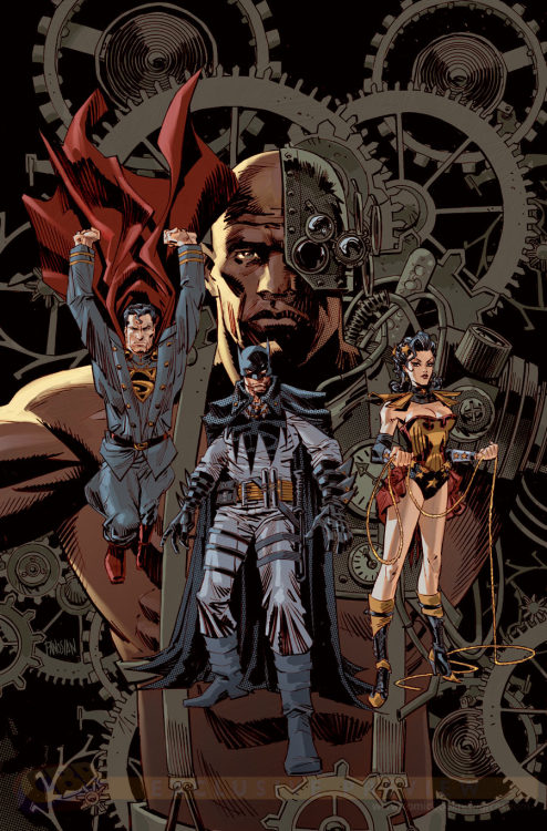 nomalez:DC COMICS New 52 Goes STEAMPUNK in adult photos