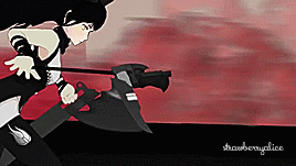 strawberryalice:  My favorite RWBY ladies doing what they do best     \(• ◡