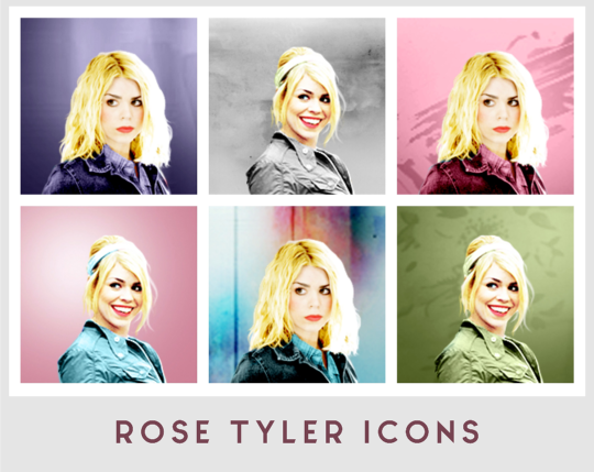 bb-8:  ROSE TYLER ICONS - requested by anonymous 44 icons, 200 x 200px available