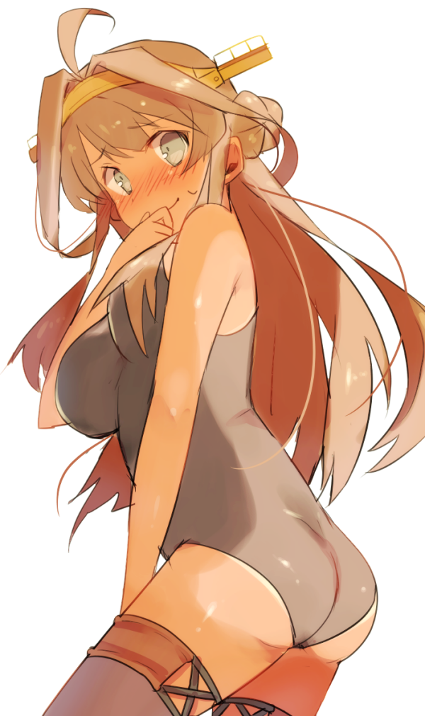 dailyzettairyouiki:  (Source) by Senbei (Kongou Request 9 of 11) 