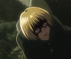 zombiesandporn:  parksandreconcorps:  So as I was screencapping for that last one I noticed something.  Just        “maybe if I shake it hard enough he’ll forget that the female titan is a shifter.” 