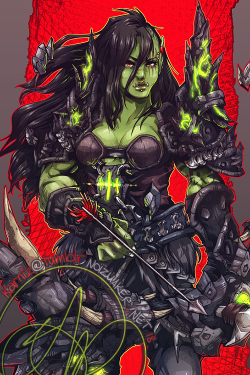 karniz: World of Warcraft: Commission of Gorah Steelbreaker for