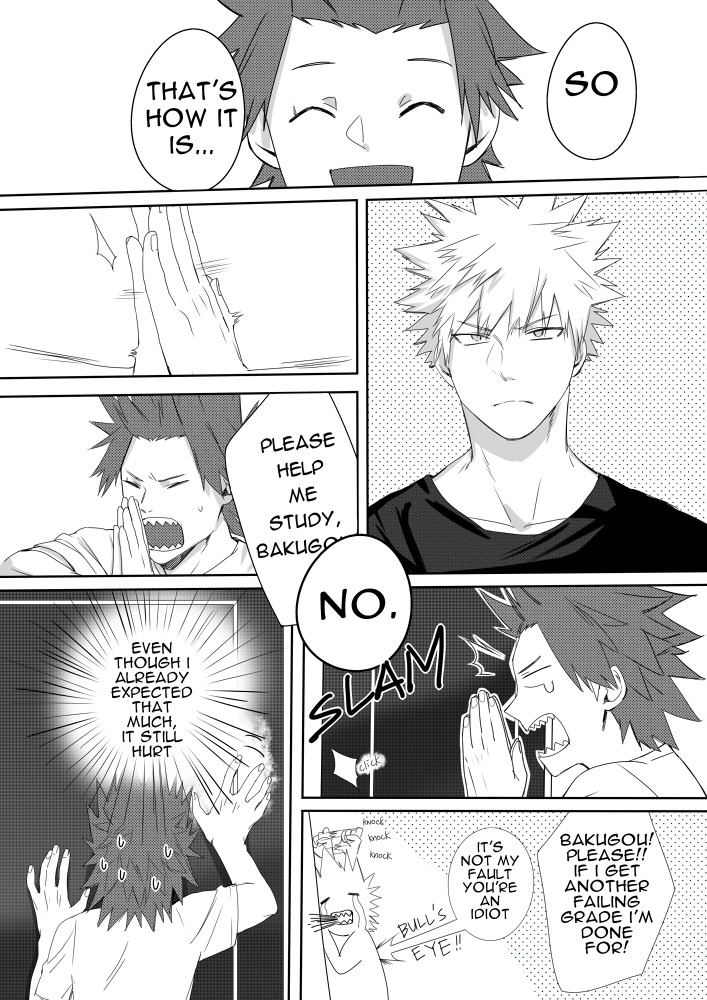 0u0b:My doujin piece for UNBREAKABLE @kiribakufanzine! Thanks to everyone who bought
