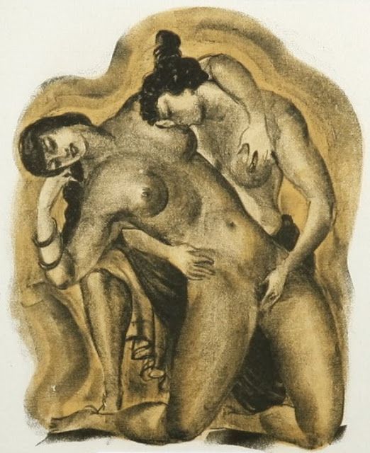 lilit69:  Roman orgy by the French painter Thomas Couture 1815-1879 