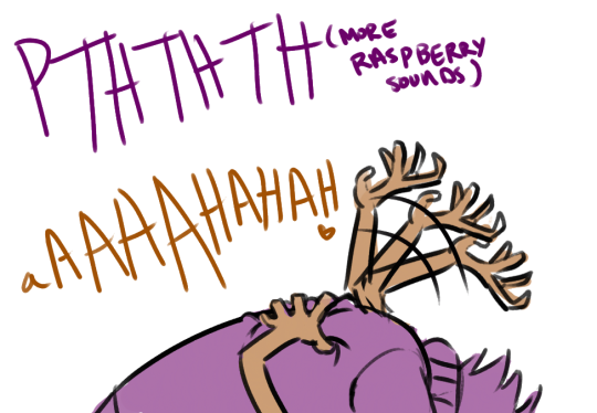 mtjester:   Eridan and Tavros Are NOT Friends: Tickling (part 2) Tavros: likes being tickled and tickle fights Eridan: no. 