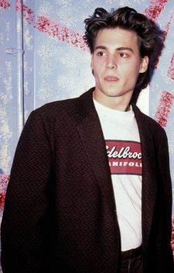 80sdepp: Johnny Depp, 1987