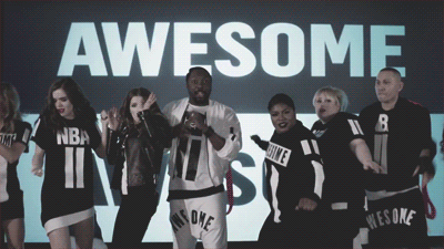 the black eyed peas - 2015 NBA playoffs “awesome” gifs {3/3}