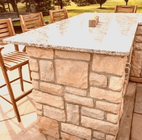 Columbus Fireplace Landscape