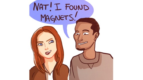 malloriedalby:I’m into every joke involving Barnes and magnets. Count me in.