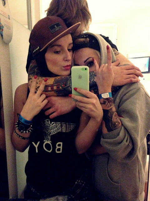 awh i love this photo even though we&rsquo;re all lame as fuck