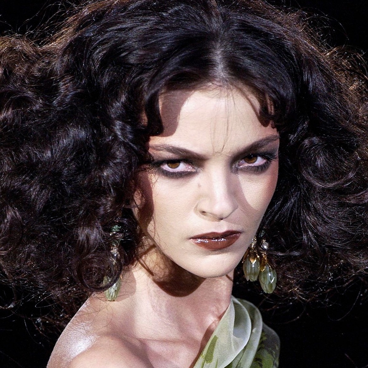 Makeup for the Valentino Haute Couture Spring/Summer 2004 fashion show ...