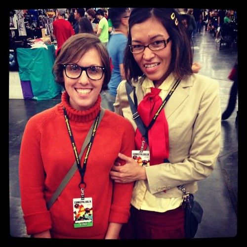 Velma &amp; Hotdog-water cosplay! &lt;3 #scoobydoo #mysteryinc #scoobydoomysteryinc #lgbt #awesome #