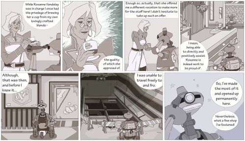 Here Are The Tricky Dialogue Comic Bits For My Chai-tentatively-joins-Vandelay AU -- There Are So Many