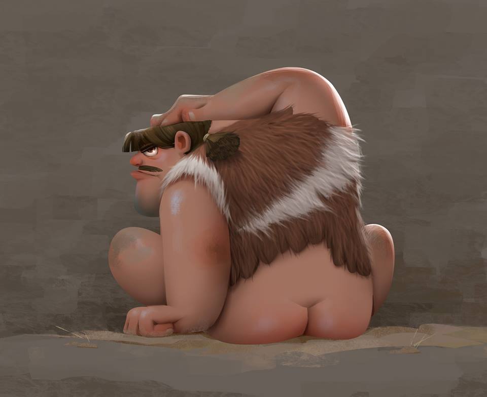 thecollectibles:  Cavemen - Character Design Challenge by selected artists:  Bird