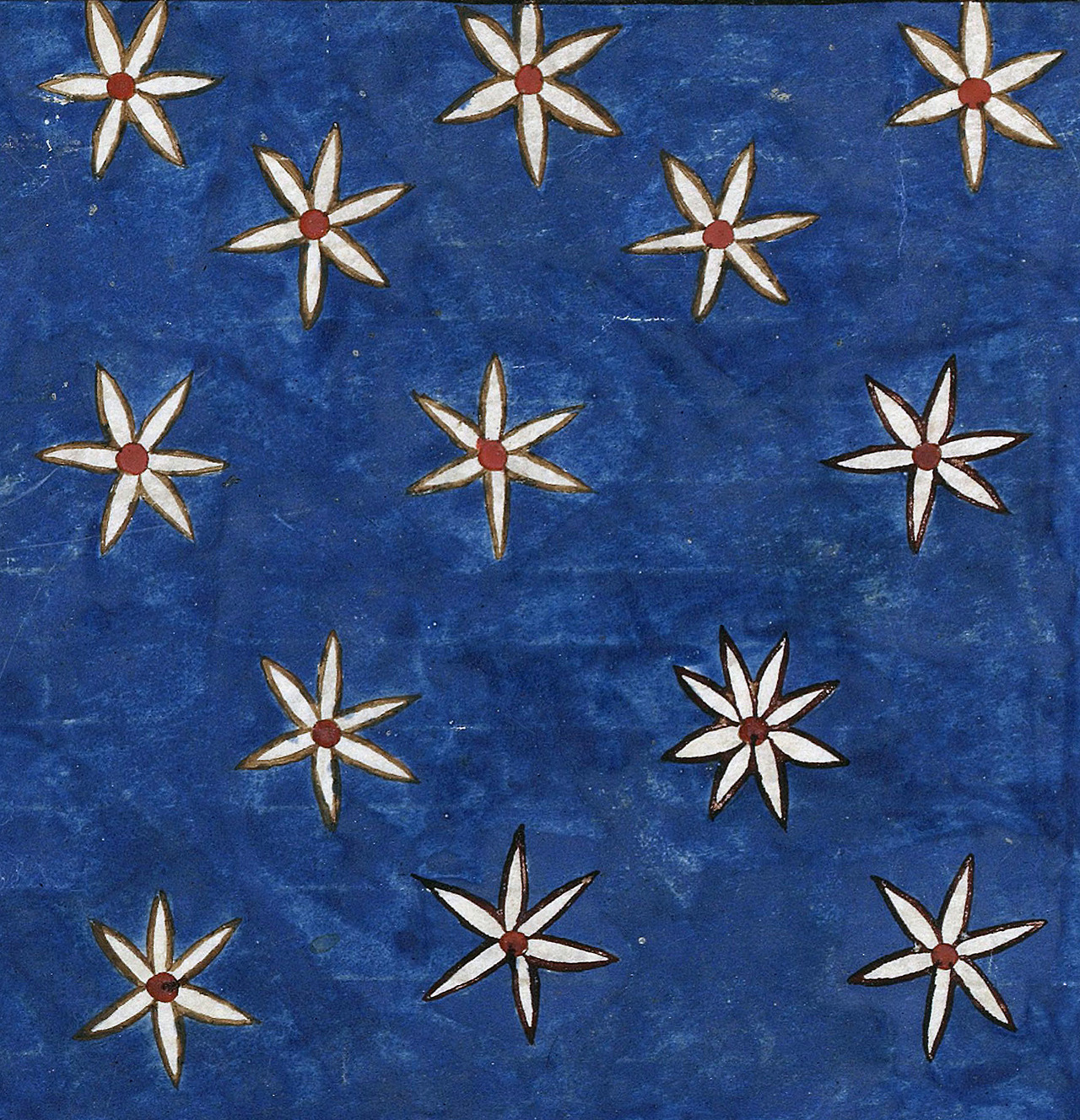 discardingimages: falling stars Beatus of Liébana, Commentaria in Apocalypsin (the