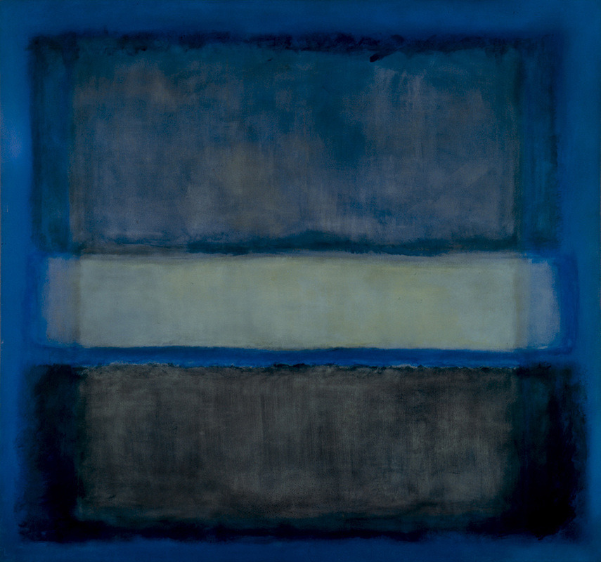 lonequixote:
“Mark Rothko
White Ban
”