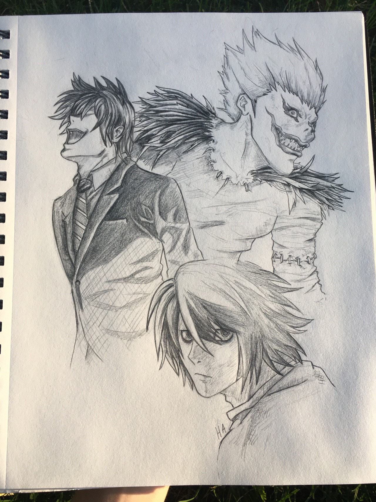 L - Death Note - WIP by Dry-Art on Newgrounds