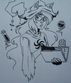 edelsscribbles:  I can’t work in the inktober