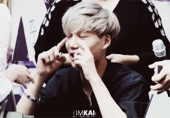 kaicecream:  Jonginnie doesn’t want to see you cry! 