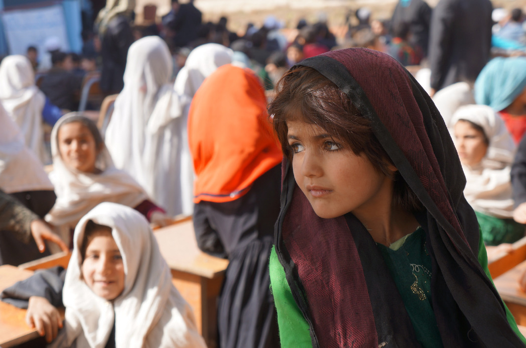 portraitsofmiddleeast:  UNHCR Special Envoy Angelina Jolie’s school changes lives