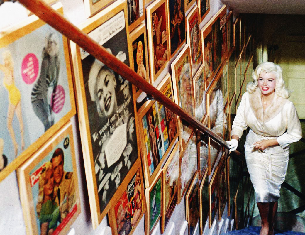 hollywoodlady:    Jayne Mansfield’s Pink Palace   In November 1957, shortly before