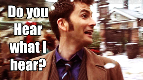 It’s not really Christmas until the Doctor saves the entirety of humanity. Can’t really 