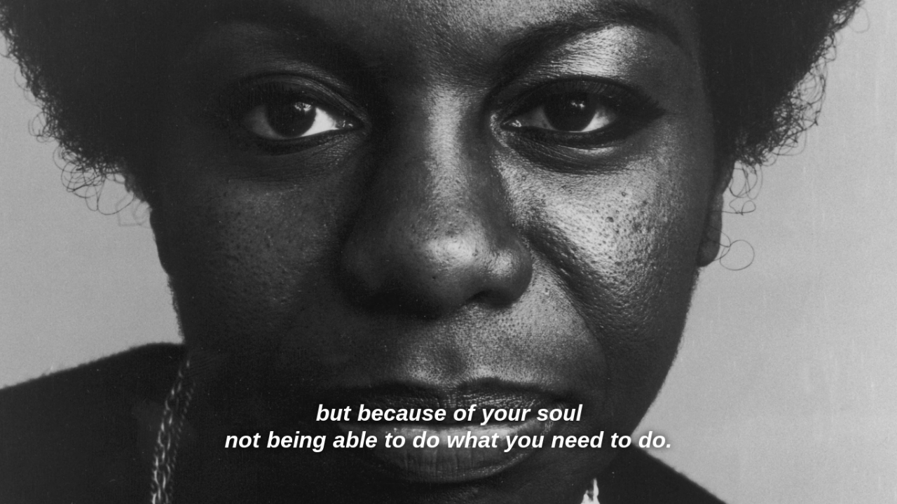 softmami: What Happened, Miss Simone? (2015), dir. Liz Garbus 