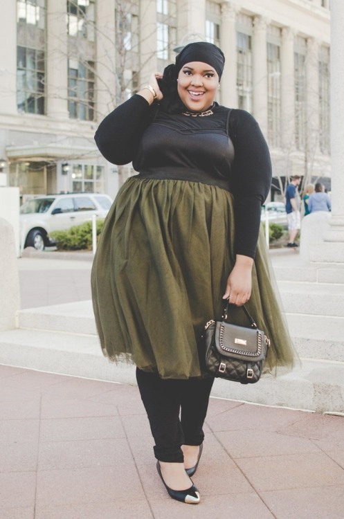 angryblackgirlrants: Plus Size Black Hijabista’s doing their thing, and slaying the hell out o