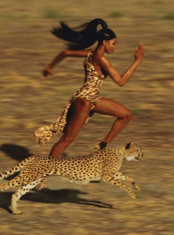 atmuse:  Naomi Campbell by Jean Paul Goude
