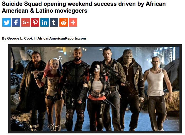 batmanreblogs: syn-law:  atheistj:  Funny what movies with diverse casts can do at