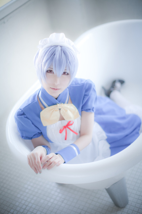 Neon Genesis Evangelion - Rei Ayanami [Maid Outfit] (LeChat) 4-2HELP US GROW Like,Comment & Share.CosplayJapaneseGirls1.5 - www.facebook.com/CosplayJapaneseGirls1.5CosplayJapaneseGirls2 - www.facebook.com/CosplayJapaneseGirl2tumblr - http://cosplayjap