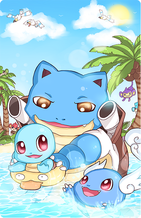 lwamfhmartiboxdotty9:  Pokéfamilies Artist: picoprince