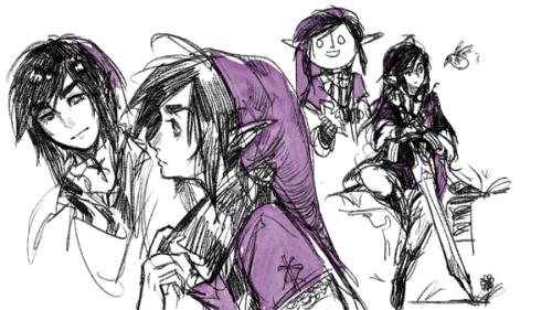 biahnyang:Some of my recent Ravio doodles. Uuuuuuuuh I wish Hyrule Warriors Link had a Ravio costume