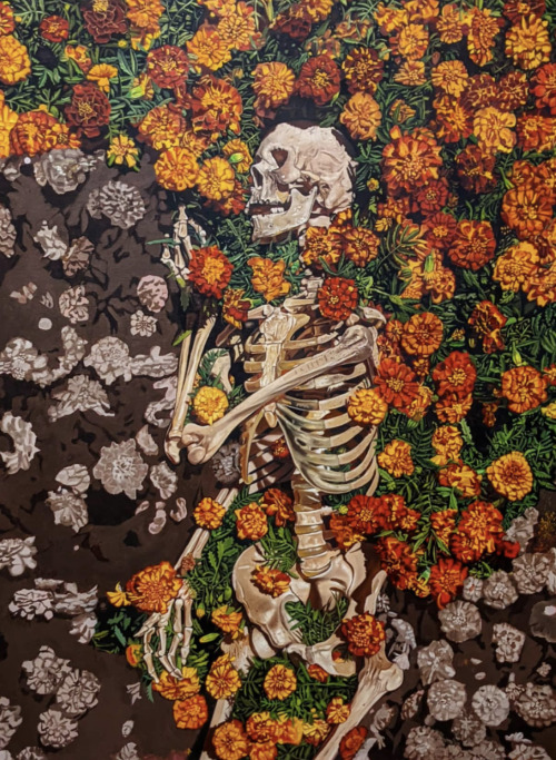 ex0skeletal-undead:Marigold WIP by Cam RackamThis artist on Instagram