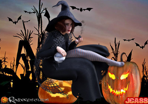 Renderotica SFW Halloween Image SpotlightSee