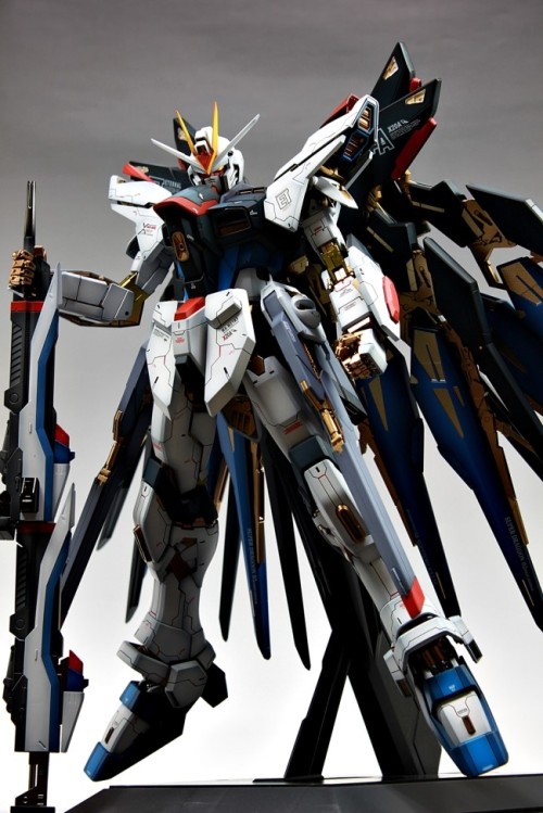 Model: PG 1/60 ZGMF-X20A Strike Freedom GundamModeler: SUNY BUNYBuy Now: Link (Amazon)