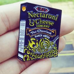 yousaiditmattered:  Another #ElectricForest #hatpin came in today! I couldn’t resist this one. 😋 #eforest #electric #forest #Rothbury #michigan #hatpins #pin #personal #stringcheeseincident #sci #bassnectar #nectar #nectaroniandcheese