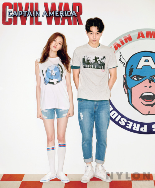 ygfamilyy:  LEE SUNG KYUNG & NAM JOO HYUK for NYLON (April) Magazine! 