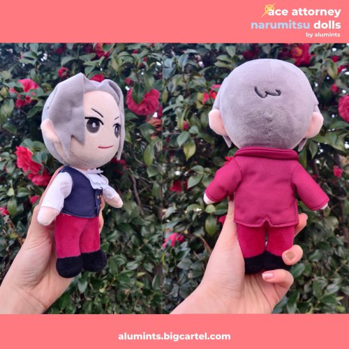 alumints: Unofficial Ace Attorney Narumitsu dolls❤️Pre-orders are open from Feb 27th to March 20th 1