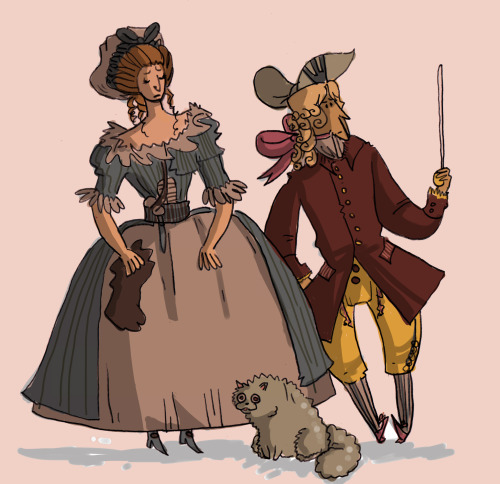 Some French fashions based off 1783-1785. 