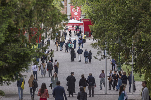 Unfolding Pavilion 2023
The Works
The Unfolding Pavilion’s most visible intervention was a large banner hung to the Lando Arch of Sant'Antonio di Castello. This was not by chance: the arch is the last surviving remnant of the former churches that...