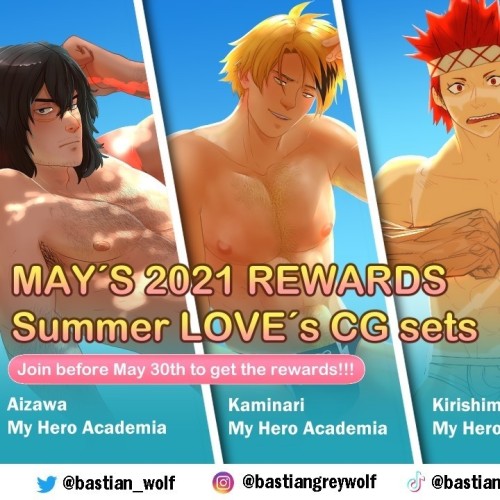 Summer fun is summer love!! ☀️May´s rewards are here, grab yours before June 1st to get the reward