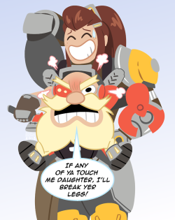 Daddy Torb is a good dad.