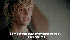 thedailylovejournal:   Find someone who loves you like Tate loved Violet  — Evan Peters  