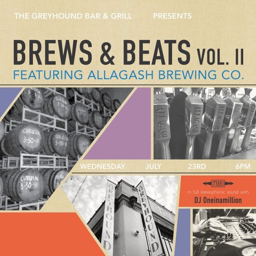 Don’t forget tomorrow, Brews & Beats Vol. II, with @Allagashbrewing at 6pm! Flights of beer, sick beats, what else do you need?