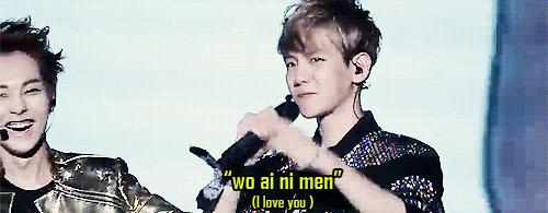 baekaid-o:  Tao can’t help but laugh at baekhyun’s ‘cute’ chinese 