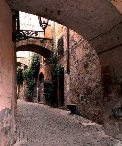 Everywhere you look in Orvieto there is something beautiful to see. It might be the framing of a doo