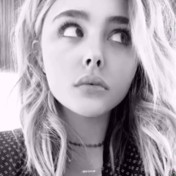 ma-cherie-moretz:  chloegmoretz:   Monday vibes .. Nah  From her Instagram~